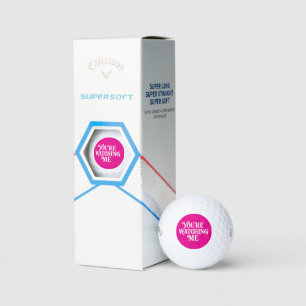 DU BEOBACHTEST MICH GOLFBALL