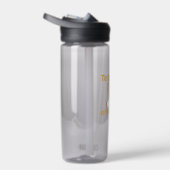 Du beruhigst dich oder ich beruhige dich Spanische Trinkflasche (Rechts)