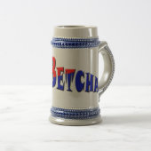 Du Betcha! Bierglas (VorderseiteRechts)