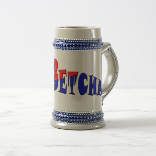 Du Betcha! Bierglas (VorderseiteRechts)