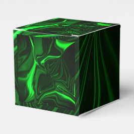 Du biegst and folds Green nickeled on dark Geschenkschachtel