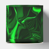 Du biegst and folds Green nickeled on dark Geschenkschachtel (Oben)