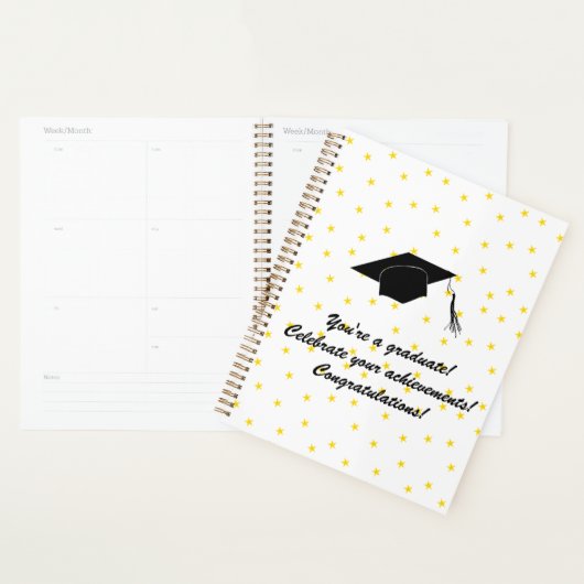 Du bist Absolvent! Feiern Sie Ihre Errungenschafte Planer (Anzeige)