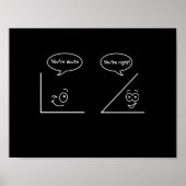 Du bist akut poster (Vorne)