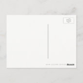 Du bist alle Girafferin verrückten Funny Pun Postkarte (Rückseite)