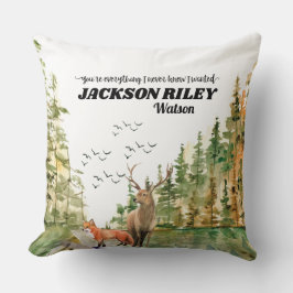 Du bist alles, was ich nie wusste, dass ich Wild B Kissen