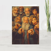 "Du bist alt" Geburtstag Karte (Vorderseite)