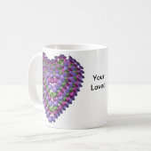 Du bist am meisten geliebt kaffeetasse (Vorderseite Links)