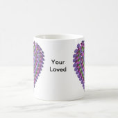 Du bist am meisten geliebt kaffeetasse (Mittel)