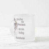 Du bist angenehm mattglastasse (Vorderseite Links)