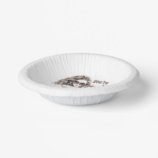 Du bist angenehm pappteller (Gewinkelt)