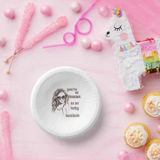 Du bist angenehm pappteller (Party)