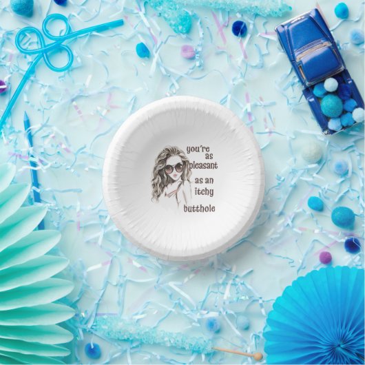 Du bist angenehm pappteller (Party)