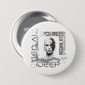 Du bist assimiliert, weißt du? button (Vorne & Hinten)