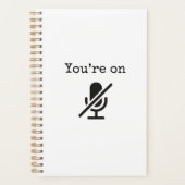 Du bist auf Mute Funny Planer (Vorderseite)