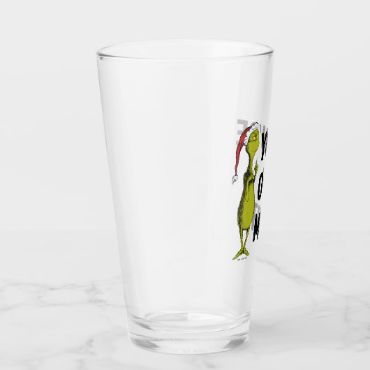 Du bist auf Mute. | Grinch Funny Glas (Rechts)