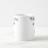 Du bist auf Mute, ich glaube, du bist auf Stumm Kaffeetasse (Mittel)