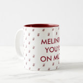 Du bist auf Mute| Individuelle Name Geschenk Tasse (Vorderseite Links)