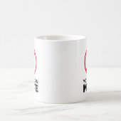 Du bist auf Mute Kaffeetasse (Mittel)