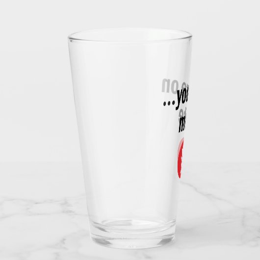 Du bist auf stumm glas (Rechts)