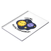 Du bist aus diesem weltberühmten Astronomiepun Notizblock (Linke Seite)