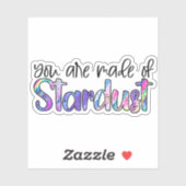 Du bist aus Stardust Aufkleber (Blatt)