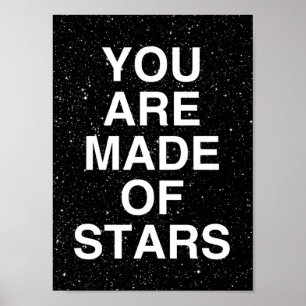 Du bist aus Sternen Poster