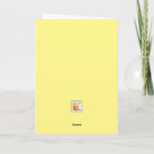 DU BIST BANANAS lustige Karte für jeden Anlass (Rückseite)