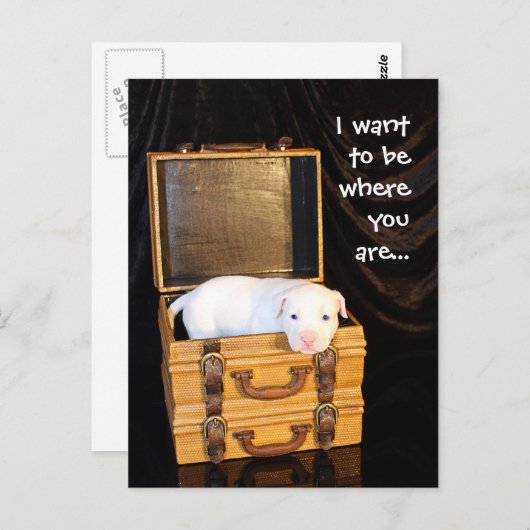 Du bist bei... postkarte (Vorne/Hinten)