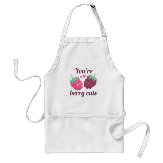 Du bist Berry Niedlich T - Shirt Schürze (Vorne)
