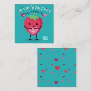 Du bist Berry Sweet Valentine's Day Card Mitteilungskarte