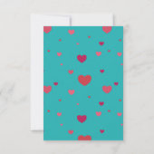 Du bist Berry Sweet Valentine's Day Einladung (Rückseite)