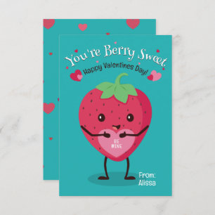 Du bist Berry Sweet Valentine's Day Einladung