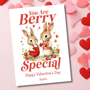 Du bist besonders besondere Vintage Valentinstag Feiertagskarte
