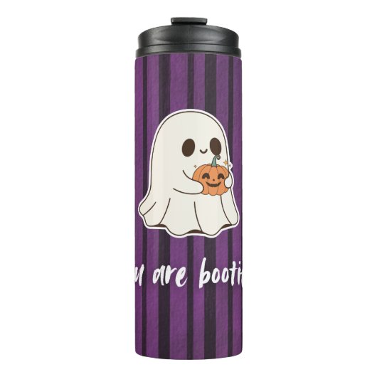 Du bist Bootin Ghost Tumbler Thermosbecher (Vorderseite)