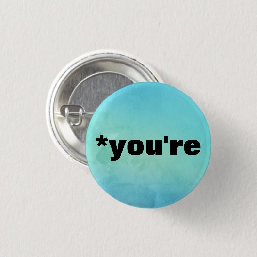 *Du bist Button (Vorne & Hinten)