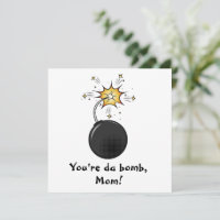 Du bist Da Bomb Mother's Day Card