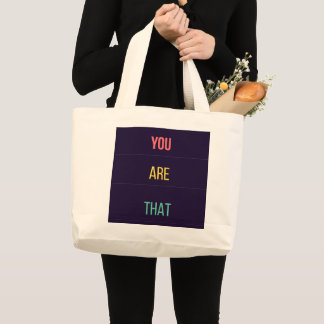Du bist das — 90er Maximalist-Tasche | Retro Jumbo Stoffbeutel