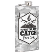 Du bist das beste Personalisierte Geschenk für den Flachmann (Rechts)