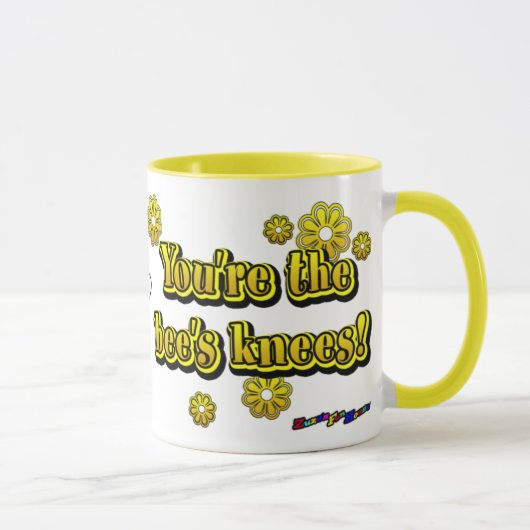 Du bist das Beste! - Tasse (Rechts)