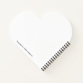 Du bist das geschätzte Kind Gottes Notizbuch (Rückseite)