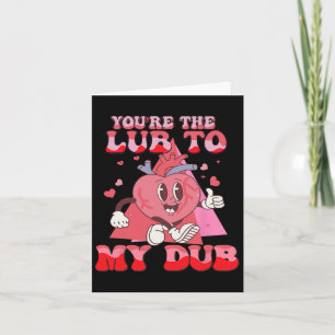 Du bist das Glück meines Dub Cvicu Nurse Valentine Karte