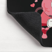 Du bist das Glück meines Dub Cvicu Nurse Valentine Mousepad (Ecke)