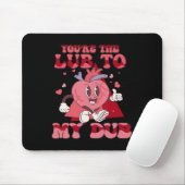 Du bist das Glück meines Dub Cvicu Nurse Valentine Mousepad (Mit Mouse)