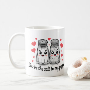Du bist das Salz zu meinem Pfeffer Kaffeetasse