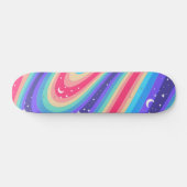Du bist das Universum Skateboard (Horizontal)