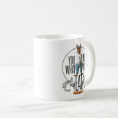 Du bist das, was du isst - Funny Squirrel Nuts Kaffeetasse (VorderseiteRechts)