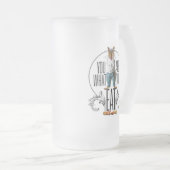 Du bist das, was du isst - Funny Squirrel Nuts Mattglas Bierglas (VorderseiteRechts)