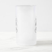 Du bist das, was du isst - Funny Squirrel Nuts Mattglas Bierglas (Mittel)