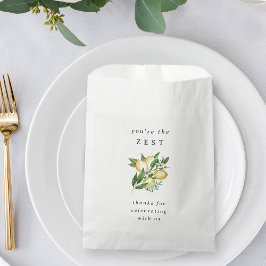 Du bist das Zest-Lemon-Brautparty Geschenktütchen